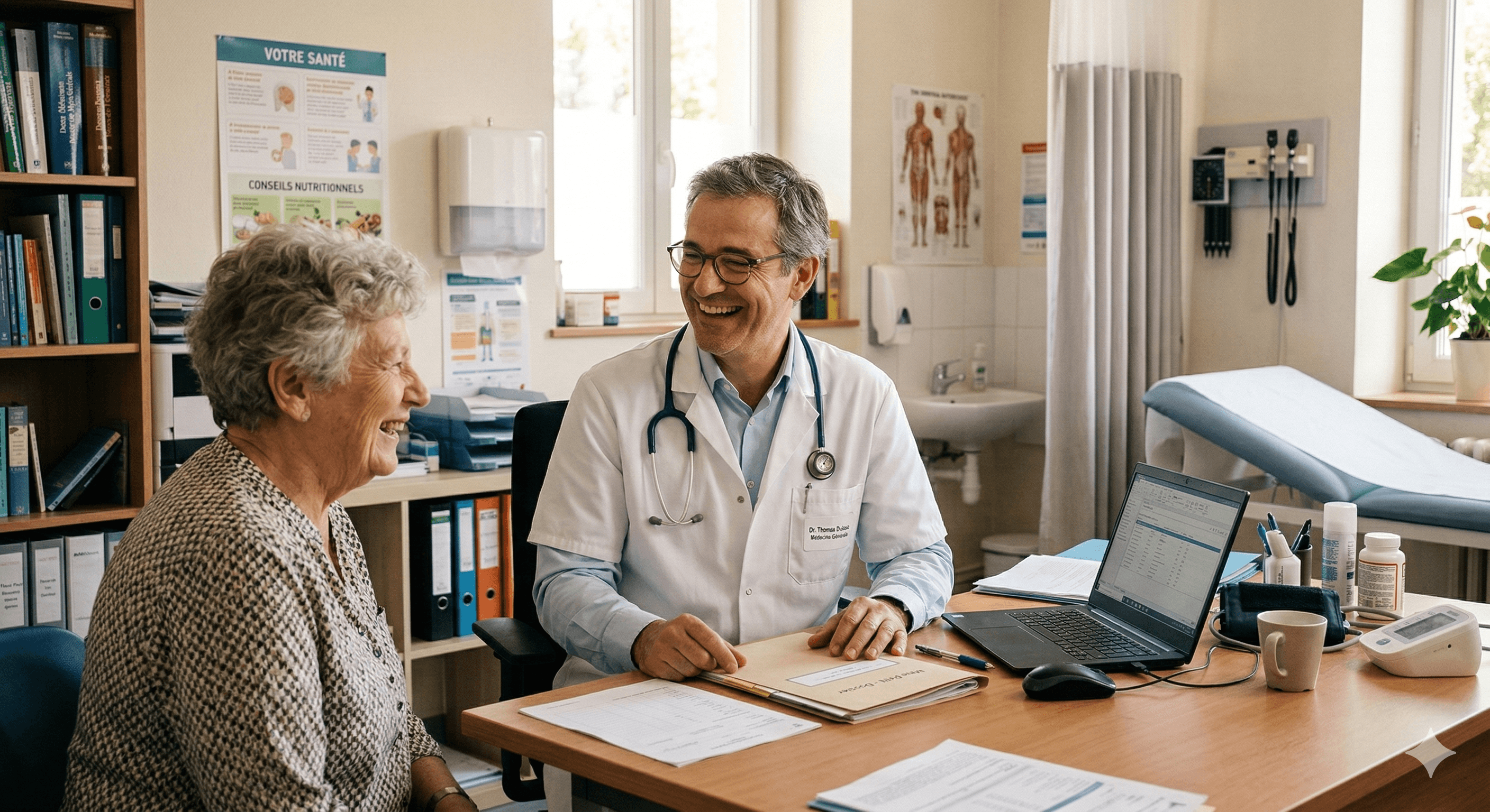 Professionnels de santé accompagnés par Clarence